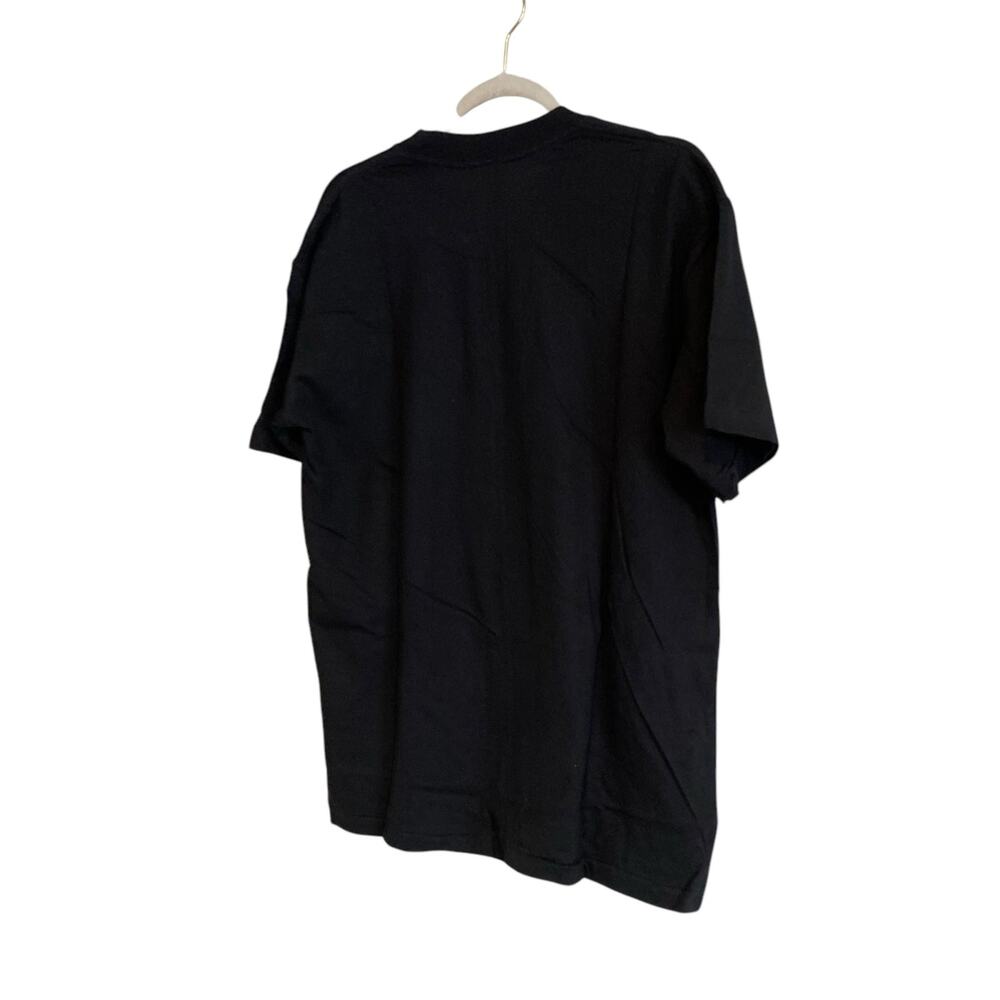 Vintage 80s Black Red Hard Rock Cafe Logo Singapore Destination Shirt Sz Large - Picture 4 of 16